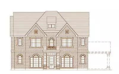 Traditional house plans 19-1513 - front exterior, 3,745 sq ft, 5 bed, 3 bath house plans | Monster House Plans