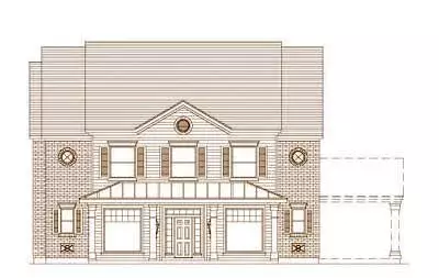 Southern Colonial house plans 19-1516 - front exterior, 3,770 sq ft, 5 bed, 3 bath house plans | Monster House Plans