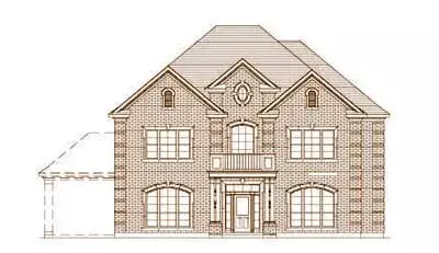 Traditional house plans 19-1517 - front exterior, 4,329 sq ft, 5 bed, 3 bath house plans | Monster House Plans