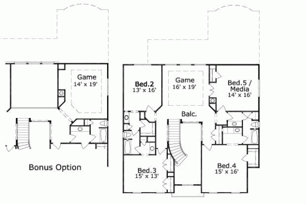 Upper/Second Floor Plan:19-1518