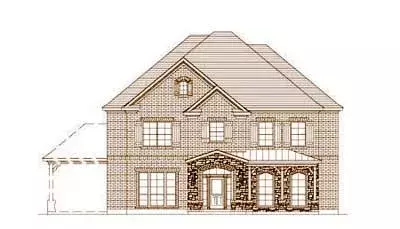 French Country house plans 19-1519 - front exterior, 4,339 sq ft, 5 bed, 3 bath house plans | Monster House Plans