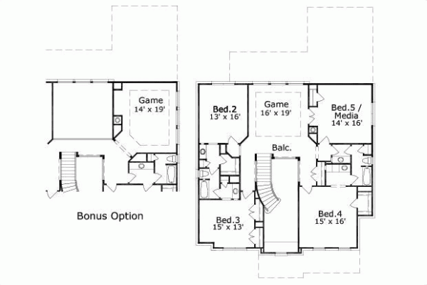 Upper/Second Floor Plan:19-1519