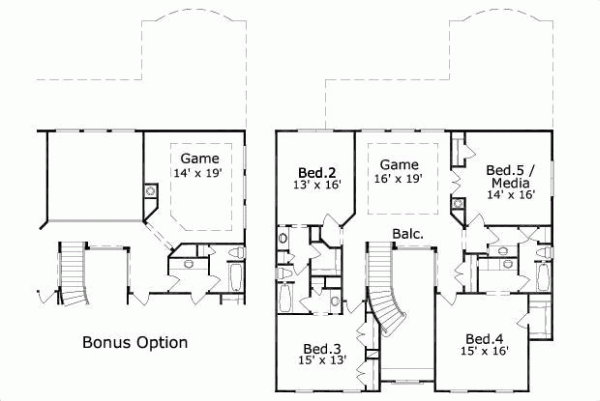 Upper/Second Floor Plan:19-1520