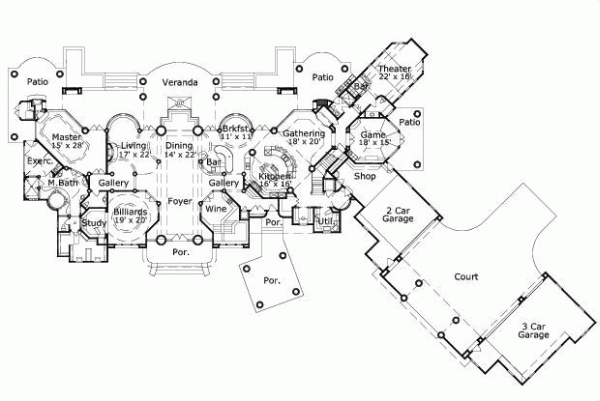Main Floor Plan: 19-1522