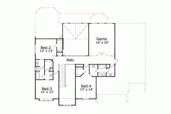 Upper/Second Floor Plan:19-1523