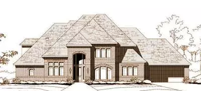 Traditional house plans 19-1526 - front exterior, 4,824 sq ft, 4 bed, 3 bath house plans | Monster House Plans