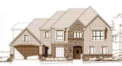 Traditional house plans 19-1529 - front exterior, 4,080 sq ft, 4 bed, 3 bath house plans | Monster House Plans