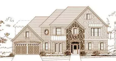 French Country house plans 19-1530 - front exterior, 4,080 sq ft, 4 bed, 3 bath house plans | Monster House Plans