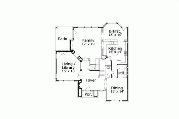 Main Floor Plan: 19-1539