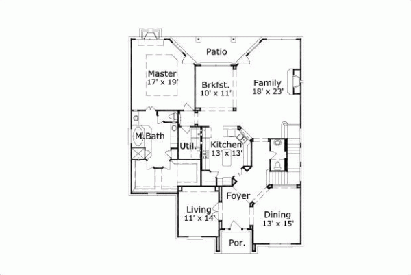 Main Floor Plan: 19-1544