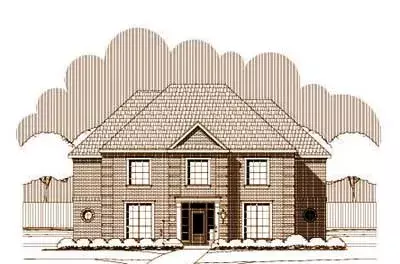 European house plans 19-1545 - front exterior, 4,340 sq ft, 6 bed, 3 bath house plans | Monster House Plans
