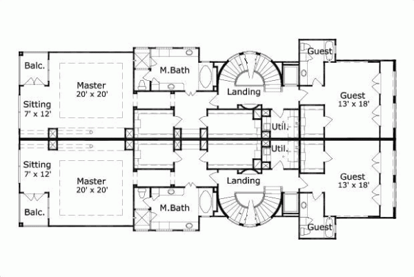 Upper/Second Floor Plan:19-1560