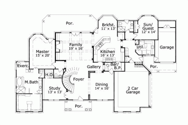 Main Floor Plan: 19-1572