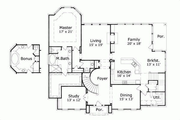 Main Floor Plan: 19-1574