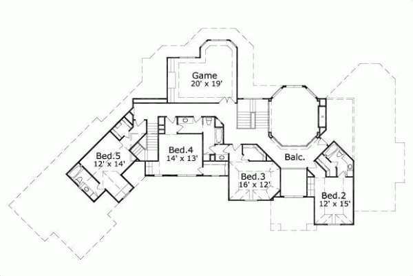Upper/Second Floor Plan:19-1586
