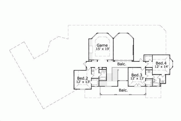 Upper/Second Floor Plan:19-1587