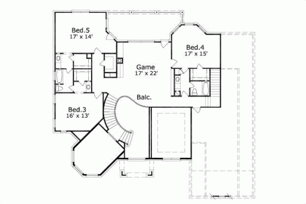 Upper/Second Floor Plan:19-1589