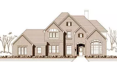 Traditional house plans 19-1594 - front exterior, 4,205 sq ft, 5 bed, 4 bath house plans | Monster House Plans