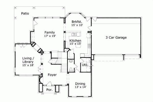 Main Floor Plan: 19-1606