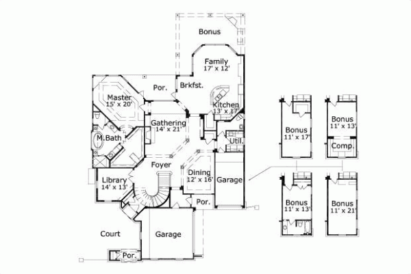 Main Floor Plan: 19-1607