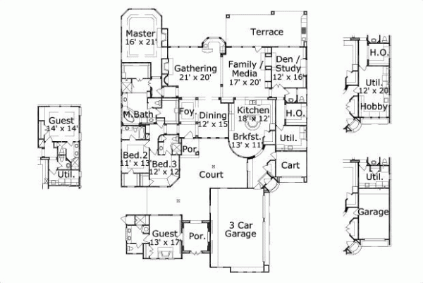 Main Floor Plan: 19-1614