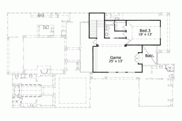 Upper/Second Floor Plan:19-1625