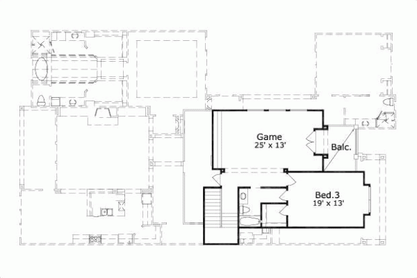 Upper/Second Floor Plan:19-1626
