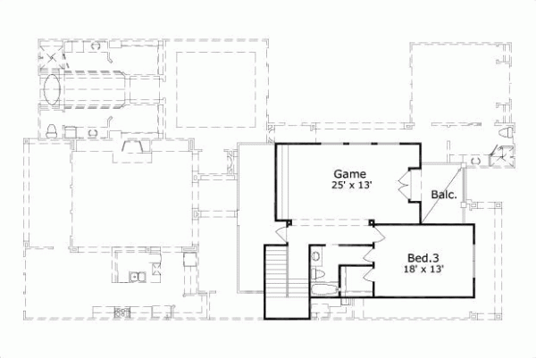 Upper/Second Floor Plan:19-1627