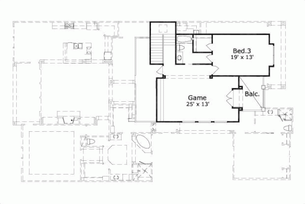 Upper/Second Floor Plan:19-1629