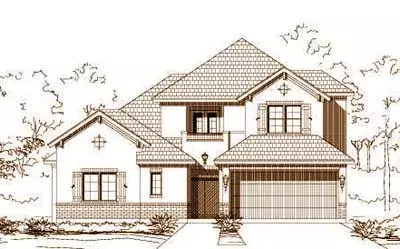 Tuscan house plans 19-1630 - front exterior, 3,549 sq ft, 3 bed, 3 bath house plans | Monster House Plans