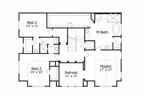 Upper/Second Floor Plan:19-1635