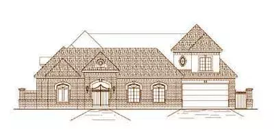Traditional house plans 19-1641 - front exterior, 3,710 sq ft, 3 bed, 3 bath house plans | Monster House Plans