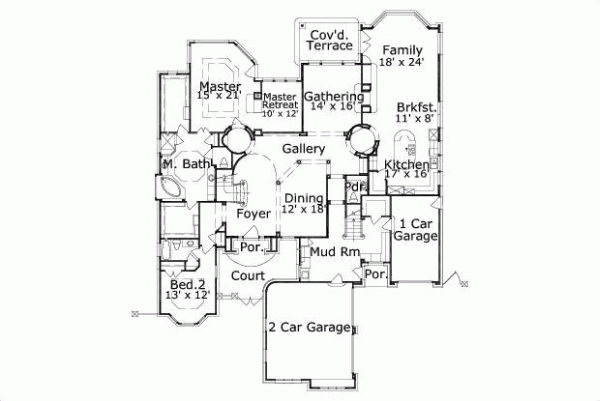 Main Floor Plan: 19-1642