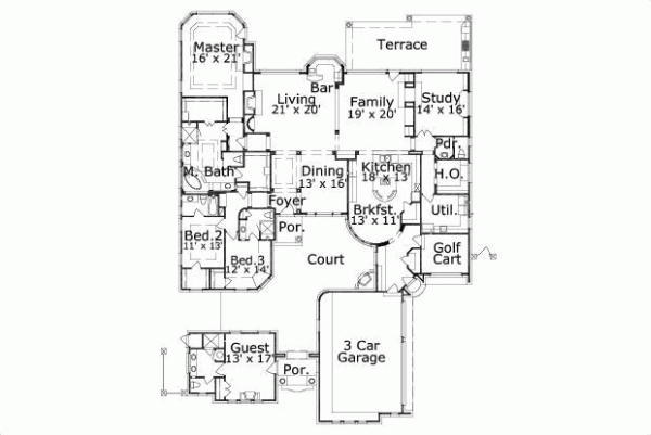 Main Floor Plan: 19-1650
