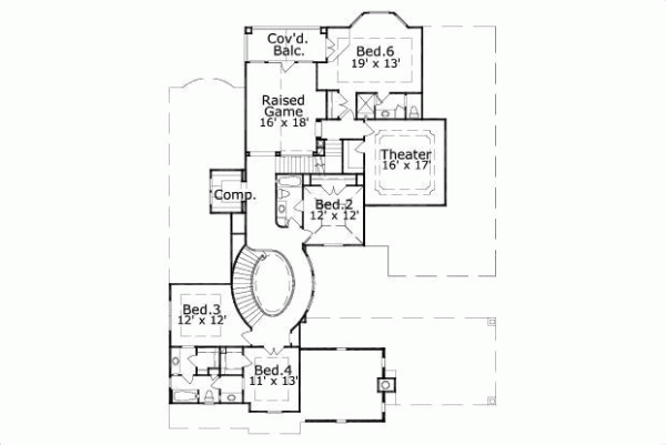 Upper/Second Floor Plan:19-1657