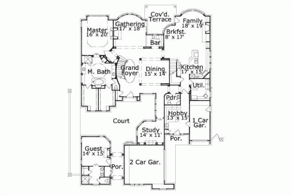 Main Floor Plan: 19-1658