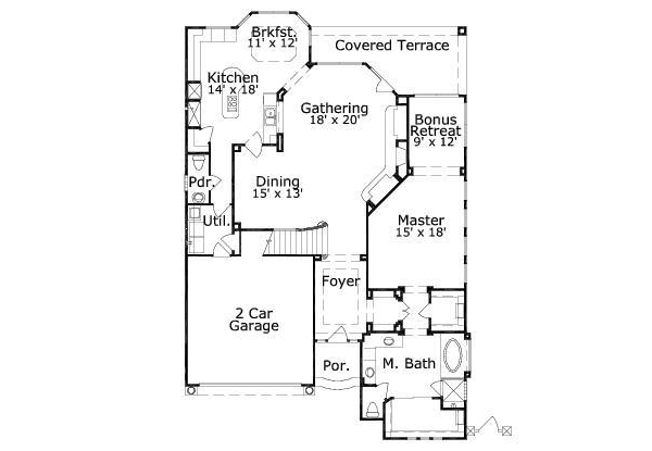 Main Floor Plan: 19-1662