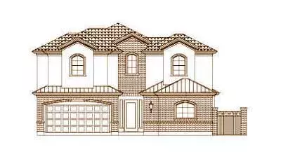 Traditional house plans 19-1664 - front exterior, 3,330 sq ft, 4 bed, 3 bath house plans | Monster House Plans