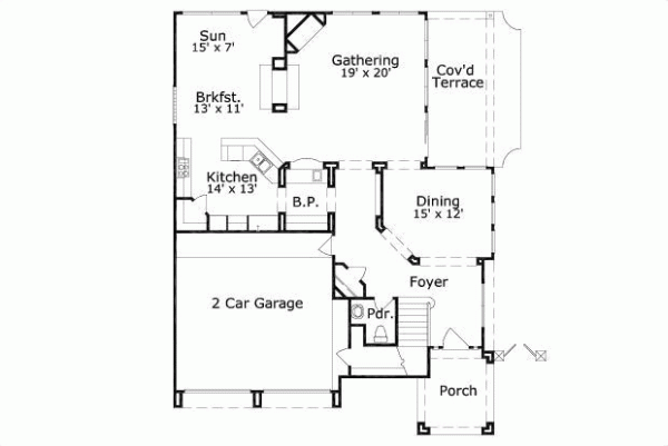 Main Floor Plan: 19-1666