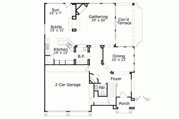Main Floor Plan: 19-1667