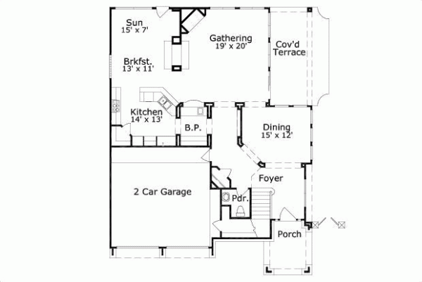 Main Floor Plan: 19-1669
