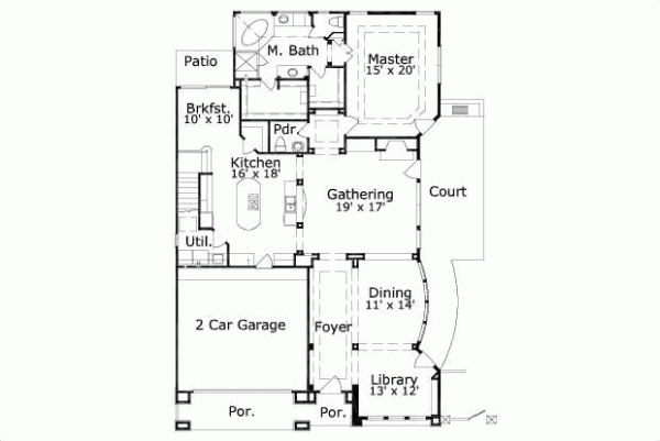 Main Floor Plan: 19-1670