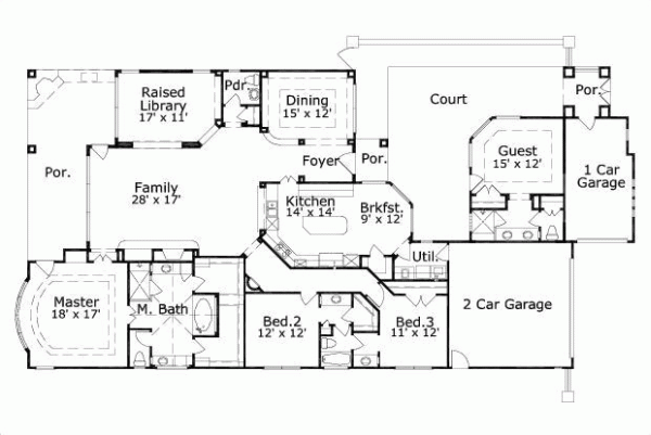 Main Floor Plan: 19-1682