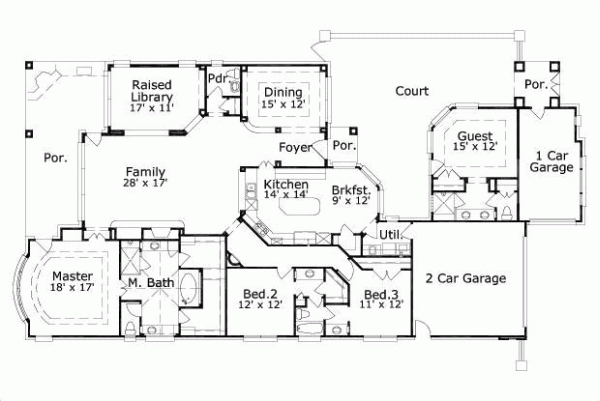 Main Floor Plan: 19-1684