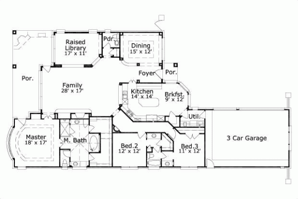 Main Floor Plan: 19-1685