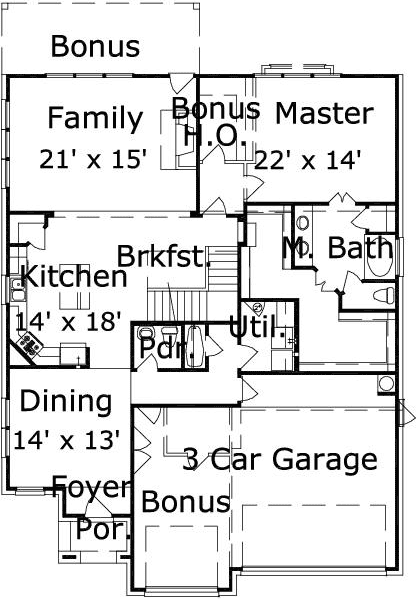 Main Floor Plan: 19-1712