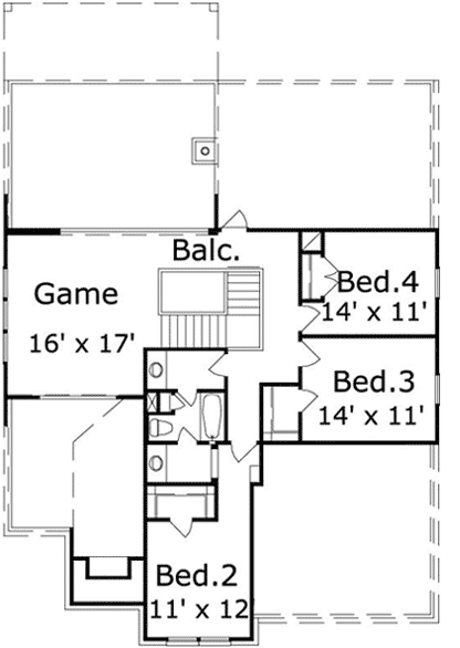 Upper/Second Floor Plan: 19-1712