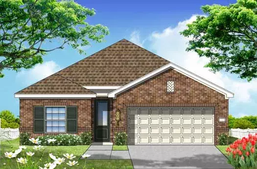Traditional house plans 19-1714 - front exterior, 1,910 sq ft, 3 bed, 2 bath house plans | Monster House Plans