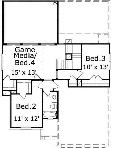 Upper/Second Floor Plan: 19-1717