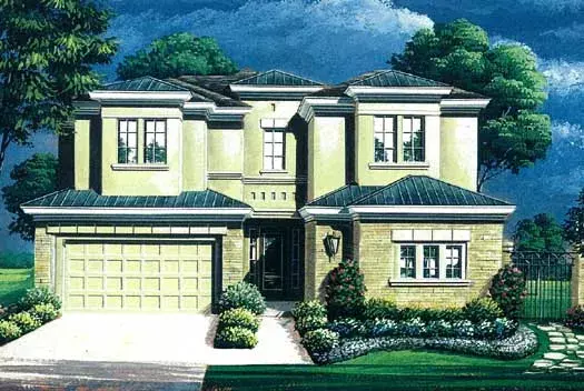 Traditional house plans 19-1743 - front exterior, 2,761 sq ft, 3 bed, 2 bath house plans | Monster House Plans